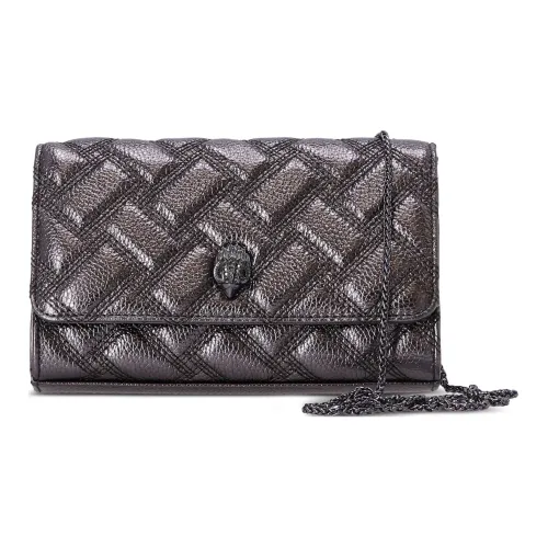 Kurt Geiger London Телячья кожа Сумка через плечо Мини Женская Cannon Barrel Серый