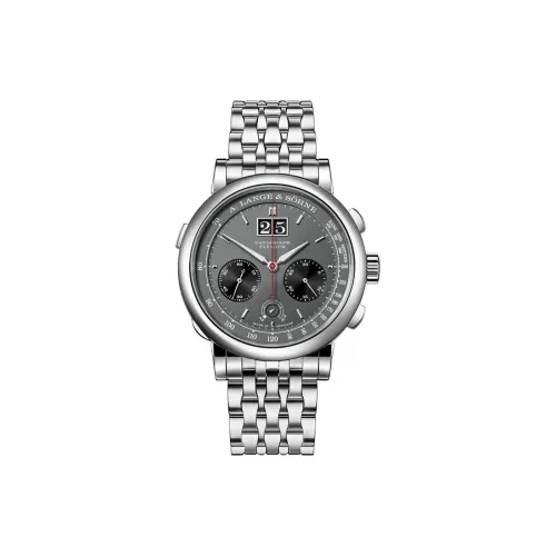 A LANGE SOHNE DATOGRAPH Collection Мужские часы Механизм с ручным заводом Циферблат 41 мм Серый