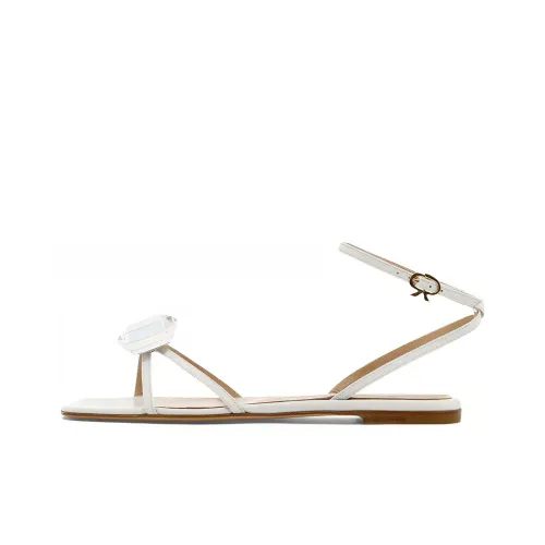GIANVITO ROSSI One Ремешок Сандалии Женские Белые