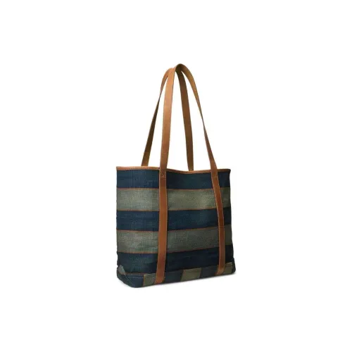 Polo Ralph Lauren Хлопок Одно плечо Сумка Мужская Индиго Полосы