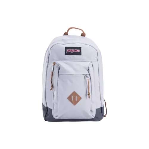 JanSport Полиэстер Ноутбук Сумка Рюкзак Средний Унисекс Серый