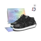 Джинсовая ткань, черный цвет, модель 0260