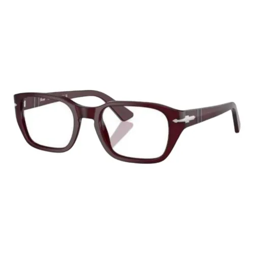 PERSOL Ацетат Прямоугольные Оправы для Очков Унисекс Красный