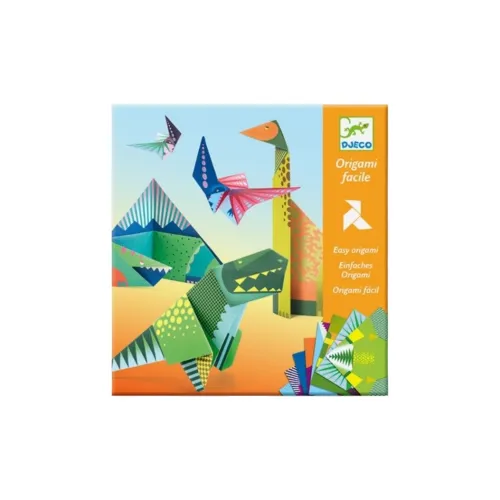 DJECO Динозавр Складные Бумажные Игрушки