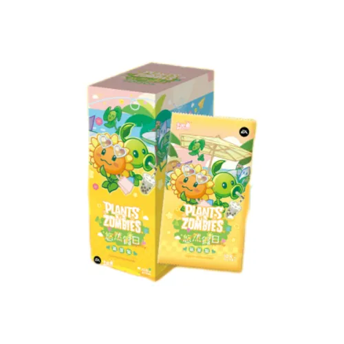KAYOU Растение VS. Zombies Leisure Праздника Проросток Упаковка First EDITION IP Аниме Карточки 1 коробка 18 пачек