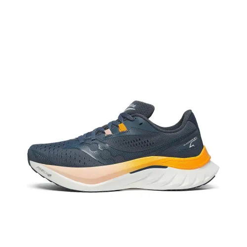 Saucony Endorphin Speed Brown 4 Slip-resistant Abrasion-resistant Low-top Беговые кроссовки Женские Blue Gray