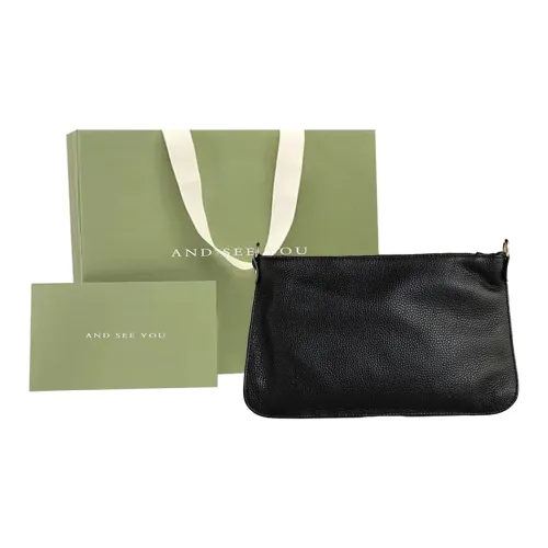 ANDSEEYOU Сумка через плечо из коровьей кожи Женская Черная Бордовая Королевский синий