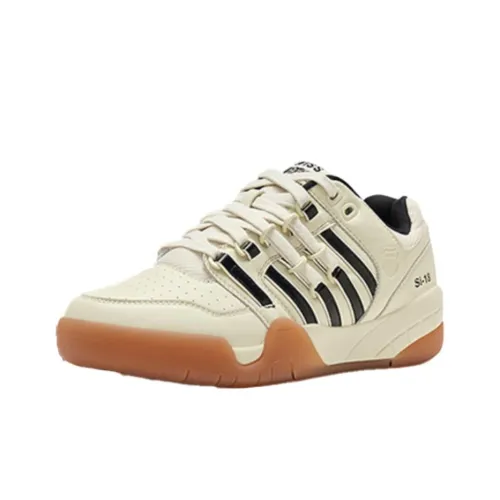 KSWISS Si 18 противоскользящие устойчивые к истиранию низкие кроссовки для скейтбординга женские спаржа белый