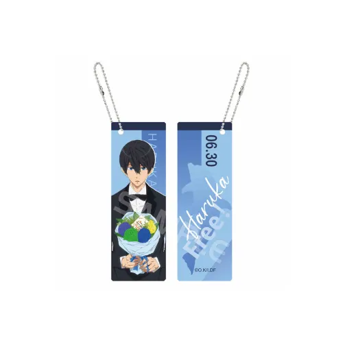 Xhdm Бесплатно! Suit Bouquet Collection Харука Нанасэ Matsuoka Rin Брелок от Toshio Akagi Подвески аниме-тематики