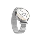 Котенок с принтом, миланский, серебряный ремешок только