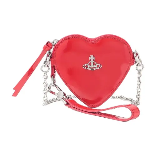 Vivienne Westwood Сумка в форме сердца из коровьей кожи сумка через плечо клатч женский красная
