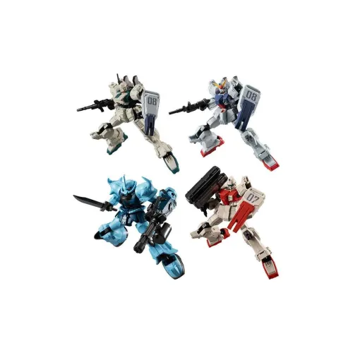 BANDAI г Рамка FA Gundam 08th MS Команда Land BATTLE Gundam EZ8 Тигр Jim Все 8 Вариантов Играть Food