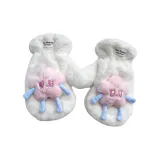 Перчатка с пальцами [Розовое лицо + Синие руки и ноги]