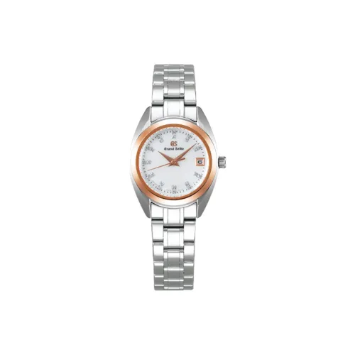 GRAND SEIKO Elegance Collection Кварцевый механизм нержавеющая сталь ремешок 26 мм женские часы белый циферблат