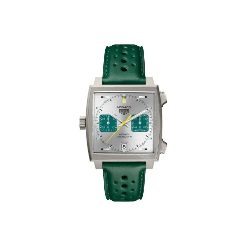 TAG HEUER Автоматический Механический Механизм Мужские Часы 39 мм Серебряный