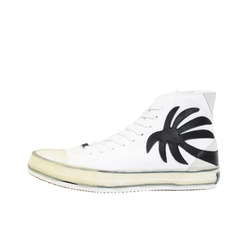 PALM ANGELS High-Top Canvas Shoes Men's