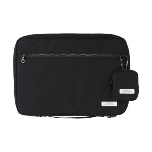 NEIKIDNIS Нейлон Ноутбук Сумка Средняя Унисекс Черный