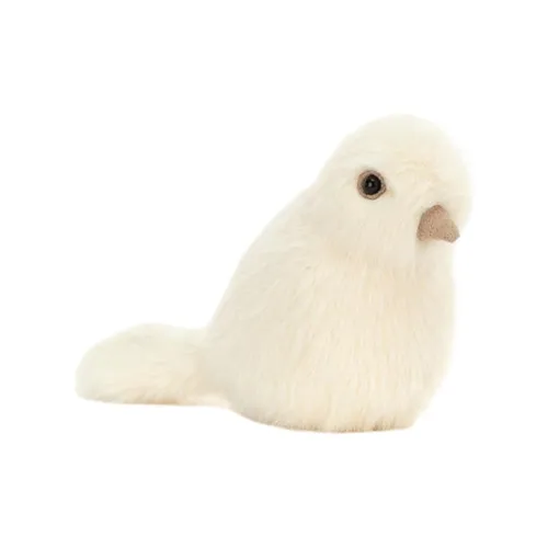 JELLYCAT Bird Collection Мирный голубь White Dove Young DOVE Куклы Плюшевая кукла 10 см Рекомендуемый рост