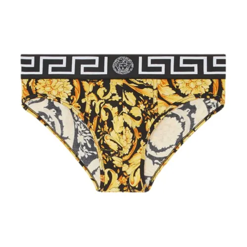 VERSACE FW21 Трусы Мужские 1 Пачка Желтые