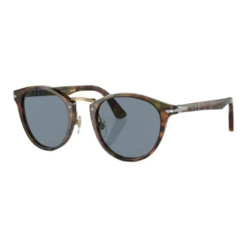 PERSOL OVAL SUNGLASSES Мужские Коричневые