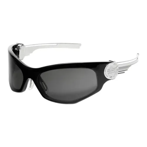 Moncler Квадратные Солнцезащитные Очки Унисекс Черные