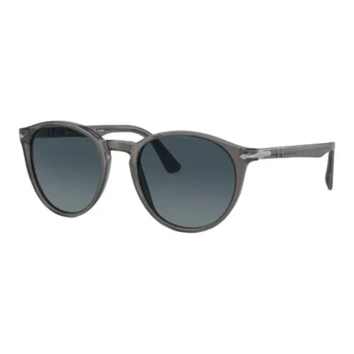 PERSOL Ацетат OVAL SUNGLASSES Унисекс Серый
