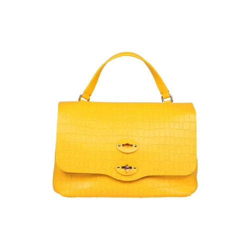 Zanellato Сумка через плечо из кожи женская желтая