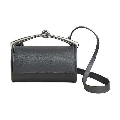 HERMES Maximors Evercolor Телячья кожа Сумка через плечо Сумка Женская 85 Ardoise Темно-сланцевый серый