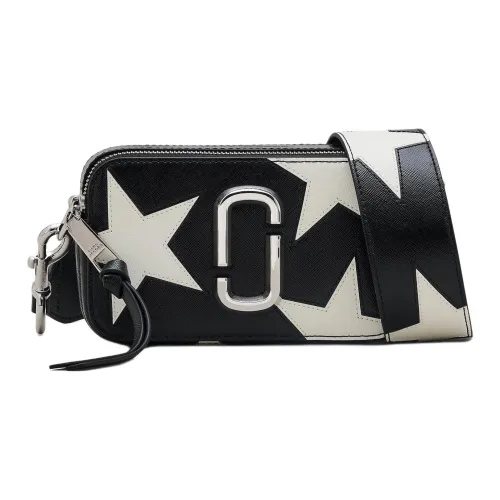 MARC JACOBS Кожа Camera Сумка Сумка через плечо Женская Черно-белая