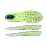 Зеленый низ, серый верх [2 упаковки, 2,5 см] Незаметное увеличение высоты | Удобный