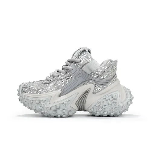 FERNANDA FRANKLIN Mock Wind Толстоподошвенные кроссовки Низкий Топ Женские