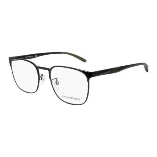 EMPORIO ARMANI Сплав Квадратные Оправы для Очков Унисекс Ярко-черный
