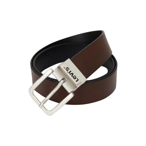 Ремни Levi's из коровьей кожи мужские коричневые