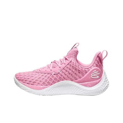Under Armour Slip-resistant Abrasion-resistant Low-top Basketball Shoes Men's Pink Подкладка Under Armour Противоскользящие устойчивые к истиранию низкий топ баскетбольные кроссовки мужской розовый