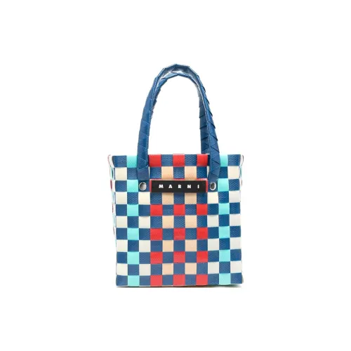 MARNI Коровья кожа Тоут Сумка Сумка для покупок Детская сумка Многоцветная