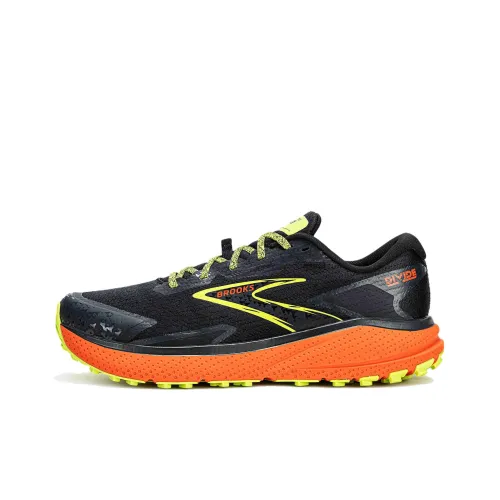 Brooks Divide Беговые кроссовки Низкий Топ Черный Мужской