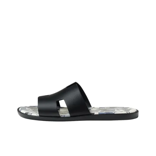 HERMES Izmir Слипоны Мужской Черный