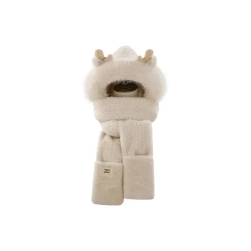 Tonlion Полиэстер Капюшоны и Плюшевые Шапки Женские