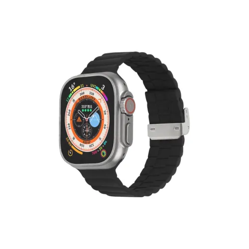 QIZHENG Часы Полоска Apple Совместимость Силиконовый Материал