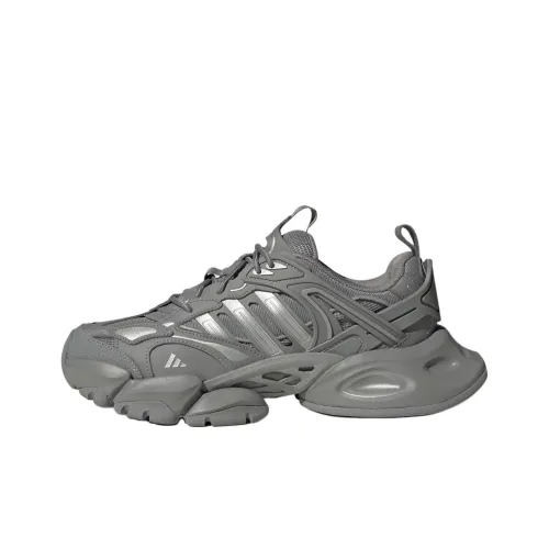 Adidas XLG RUNNER DELUXE Устойчивый к истиранию Низкий Топ Повседневные Городские Кроссовки для Коммутации и Бега Унисекс Серый
