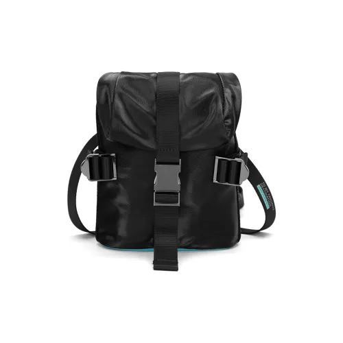 FAIRWHALE Ткань Сумка через плечо Commuter Сумка Мужская Черная