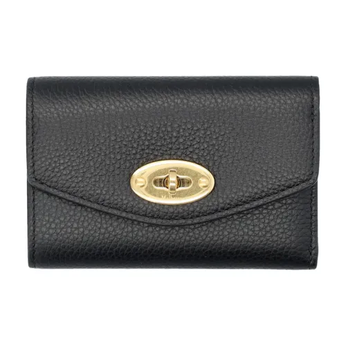 Mulberry Darley Кошелек из коровьей кожи женский черный