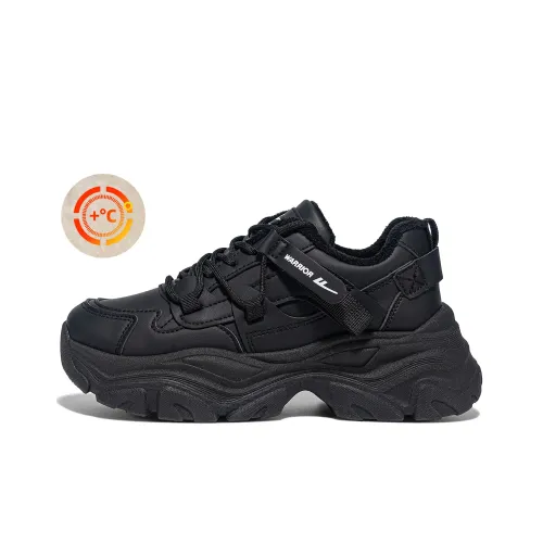 Warrior Low Top Черные [С флисовой подкладкой] Женские