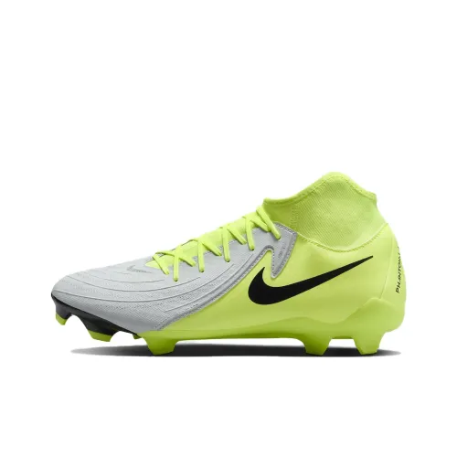 Nike Phantom Luna 2 Slip-Resistant Abrasion-Resistant Football Cleats Unisex Neon Yellow Найк Phantom Luna 2 Противоскользящие Устойчивые к Износу Футбольные Бутсы Унисекс Неоново-Желтый