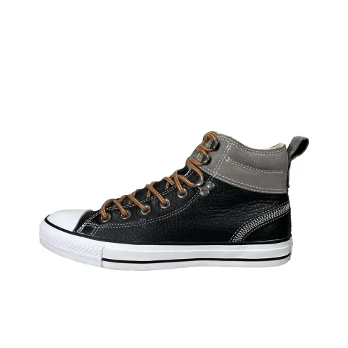 Converse Chuck Taylor All Star Slip Resistant Abrasion Resistant MID Топ Скейтборд Кроссовки Мужской Черный