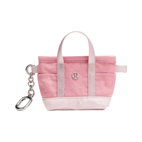 lululemon Переработанный нейлон Сумка Аксессуар Женский Светло-розовый и Розовый