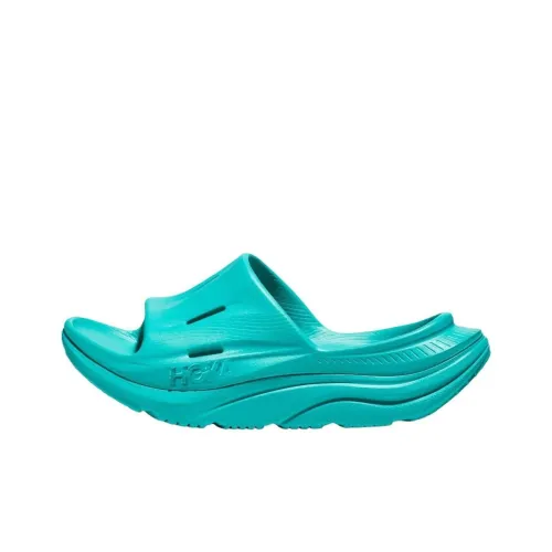 HOKA ONE ONE Ora Recovery Slide 3 Слипоны Зеленый Унисекс