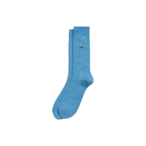 LACOSTE Collaboration 1 упаковка Светло-синие Мужские носки MID до икры