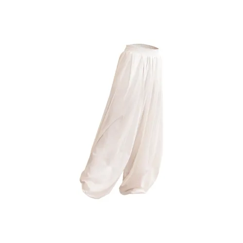 Meesu Спортивные брюки Женские Белые