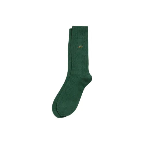 LACOSTE Collaboration 1 Pack Зеленые Мужские Носки MID до икры